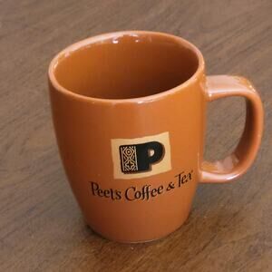 Peet’s Coffee and Tea 12oz Coffee Mug Brown Cup by Bodum Stoneware
